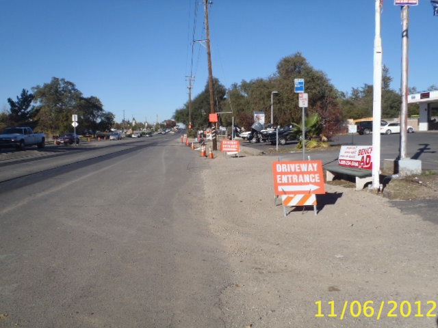 Driveway entrance signs
